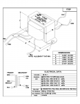 Specification Sheet for 15W | 6.95kΩ | 8Ω