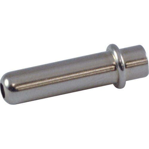 Contact Pin - Nickel Plated Brass, Seamless, 0.566" Height image 1