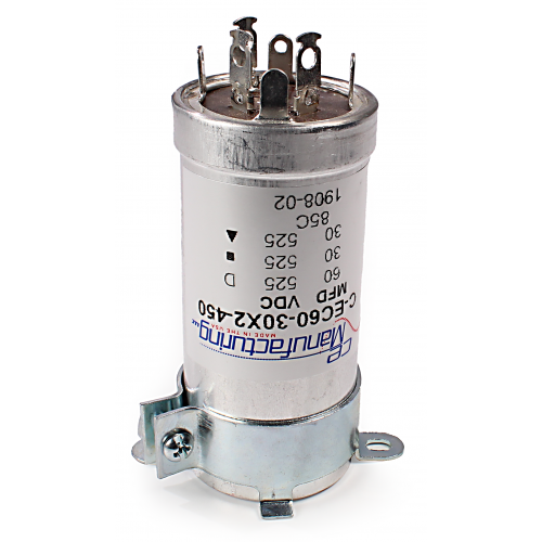 Capacitor Clamp - 1.375" diameter, for vertical mounting image 2